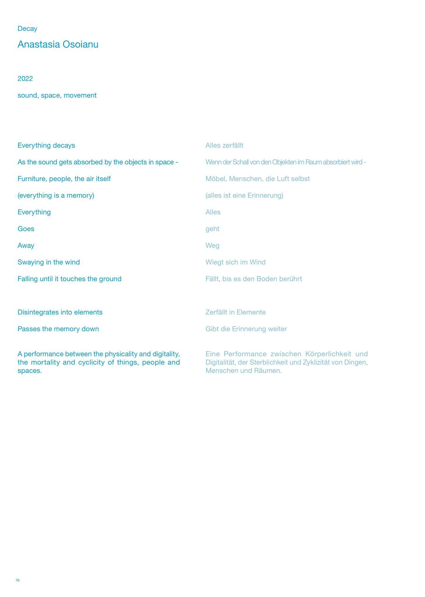 Galeriebild des Projekts FALSE SPRING