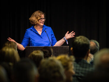 Diplomfeier, Prorektorin Solveig Klaßen Diplomfeier, Prorektorin Solveig Klaßen