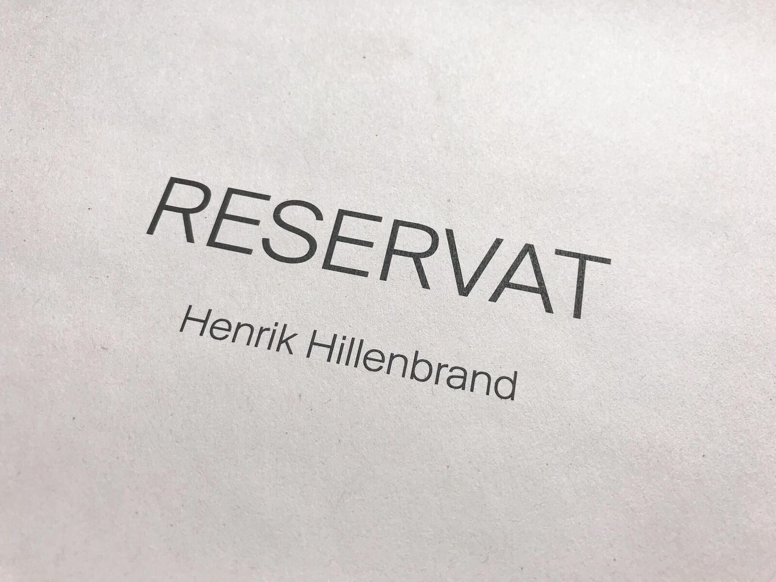 Titelbild des Projekts Reservat