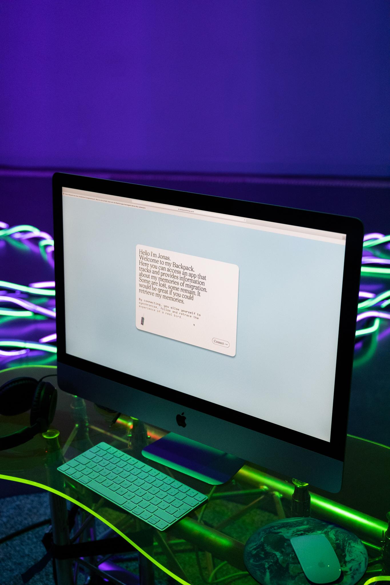 Galeriebild des Projekts The Backpack of Wings: Sensory Networks