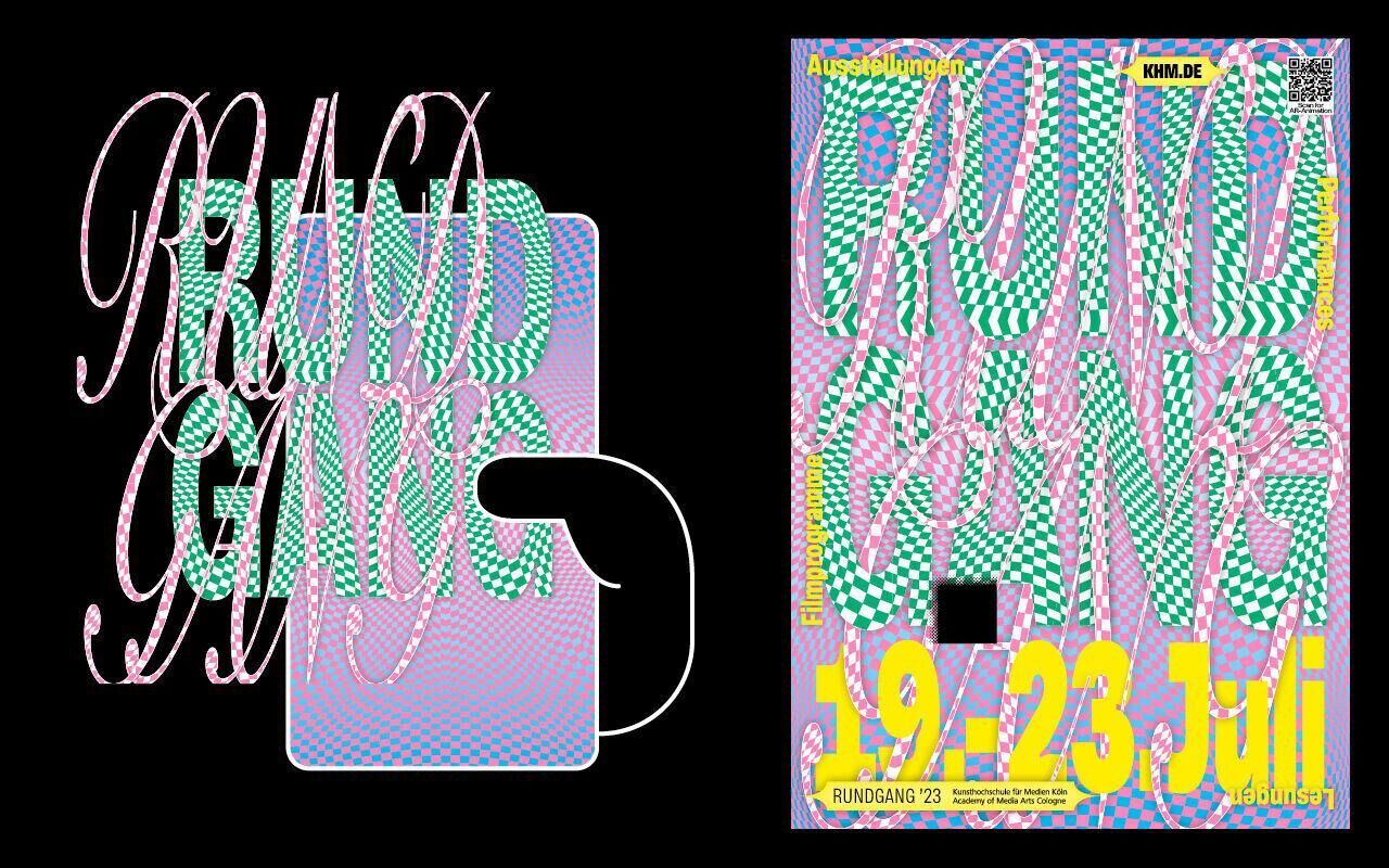 Titelbild des Projekts Augmented Reality (AR) Rundgang Plakat 2023