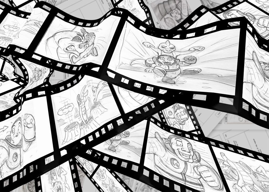 Titelbild des Projekts Vertontes Animatic „Spaceman Bob“