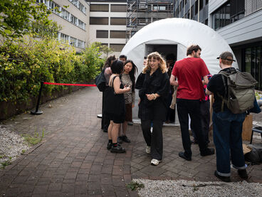 Fulldome der Animation Fulldome der Animation