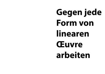 Kuratieren als künstlerische Praxis Galeriebild des Projekts Kuratieren als künstlerische Praxis