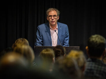Diplomfeier, Rektor Mathias Antlfinger Diplomfeier, Rektor Mathias Antlfinger