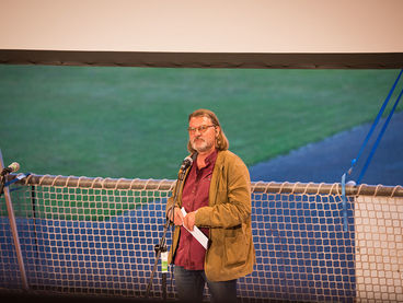 Open-Air-Kino, Radstadion, mit Prof. Sebastian Richter