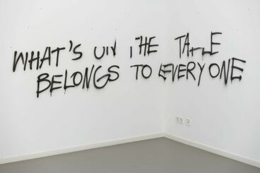 what’s on the table belongs to everyone Galeriebild des Projekts what’s on the table belongs to everyone