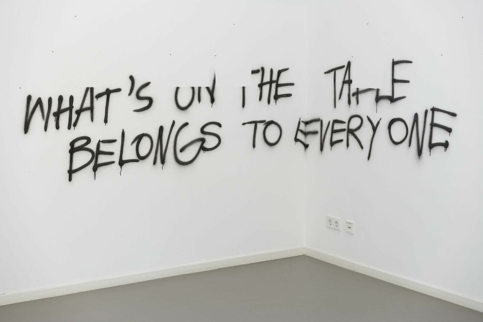 Galeriebild des Projekts what’s on the table belongs to everyone