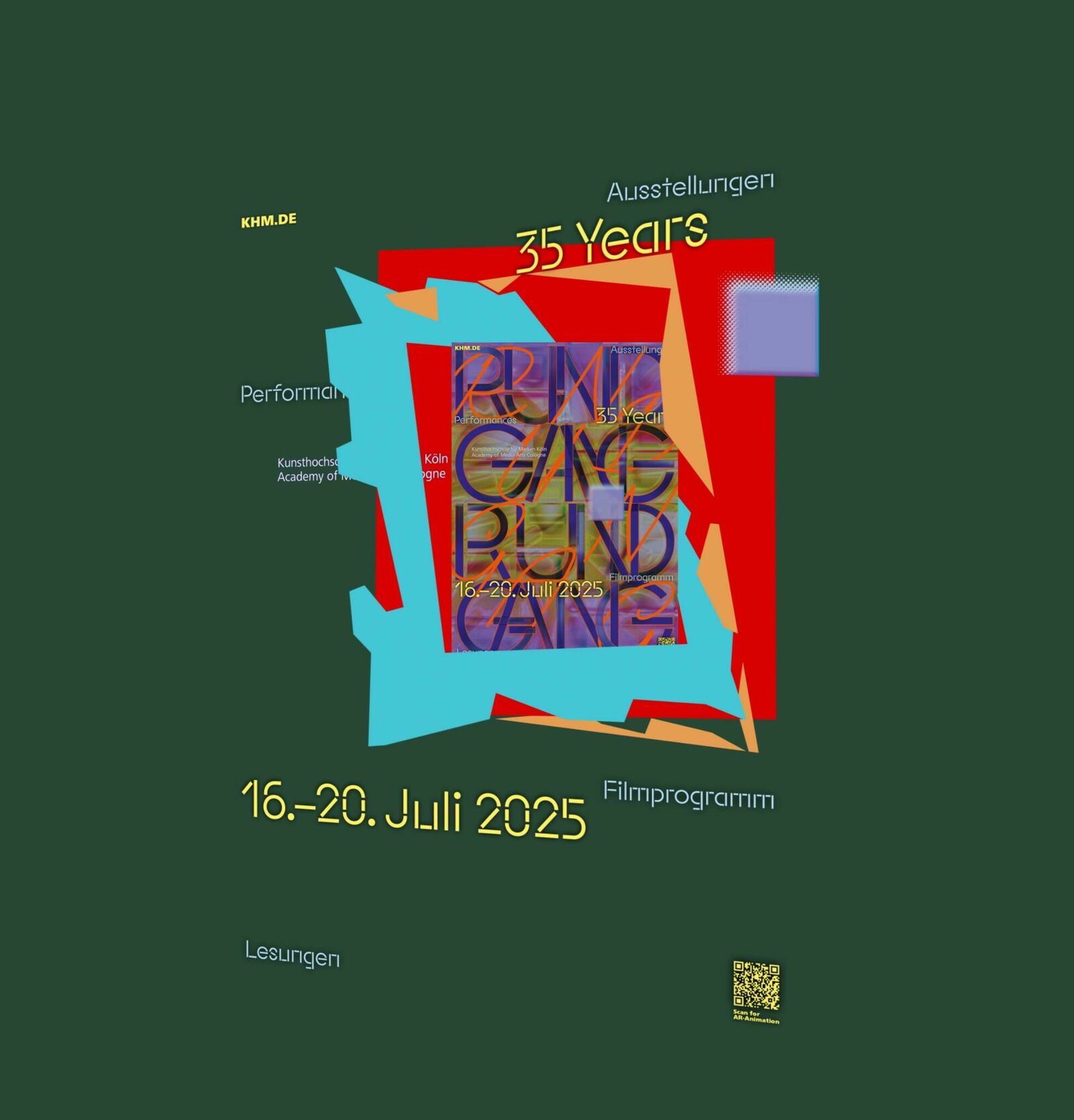 Galeriebild des Projekts Rundgang 2025 AR Augmented Reality Poster 