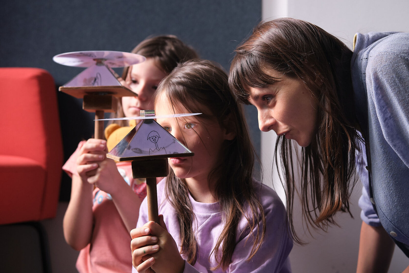 Workshop für Kinder zur Vorgeschichte des Kinos