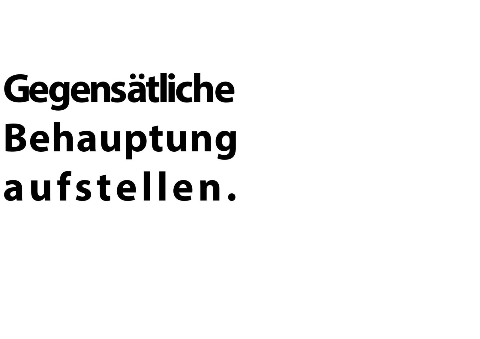Galeriebild des Projekts Kuratieren als künstlerische Praxis