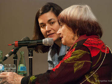 Die KHM-Absolventin Saskia Walker im Gespräch mit Agnès Varda