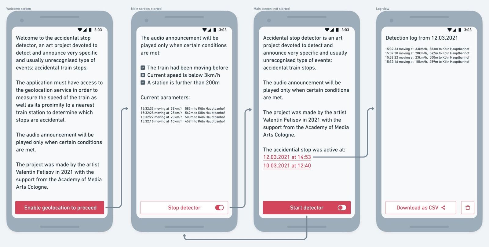 Galeriebild des Projekts Accidental Stop 