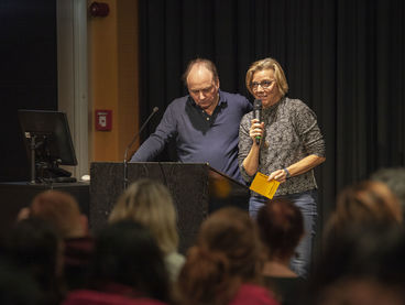 Begrüßung durch Dietrich Leder und Juliane Kuhn