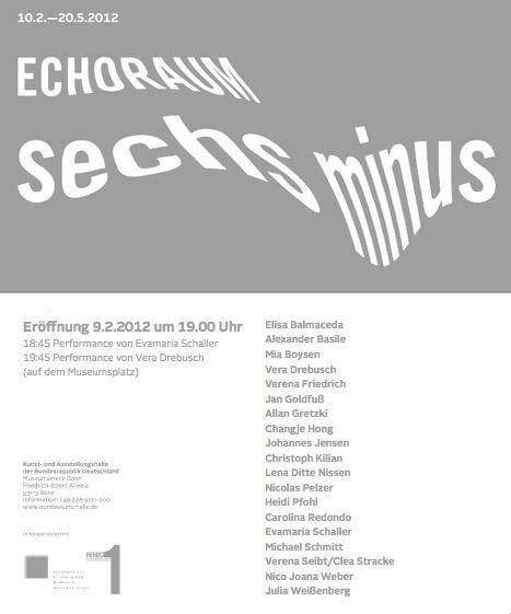 Galeriebild des Projekts Echoraum sechs minus