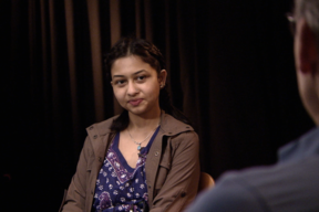 Videogespräch mit Nausheen Javed zu ihrem Diplomfilm "Them People"