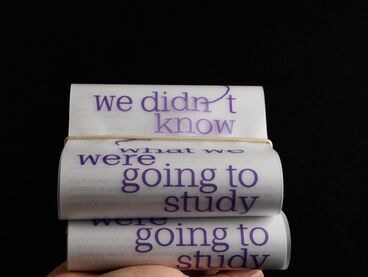 Book Release: "we didn't know ... (about sound) Book Release: "we didn't know ... (about sound)