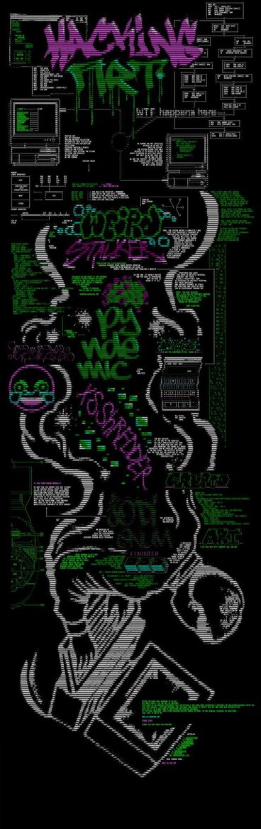 Hacking Art Titelbild des Projekts Hacking Art