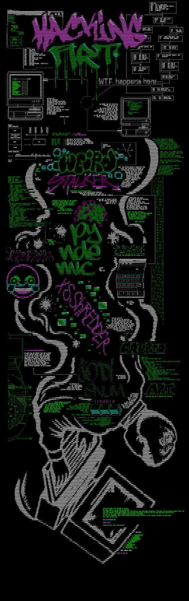 Titelbild des Projekts Hacking Art 