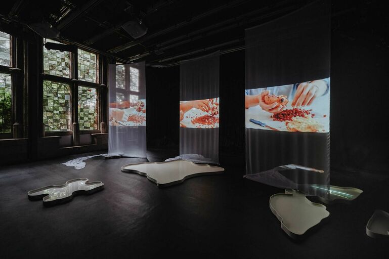 Titelbild des Projekts تَناثُر البحر Scattered Sea (Installation)