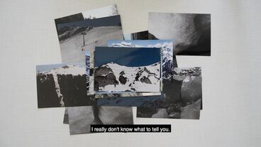 Les montagnes tombent documentary; experimental; mountains; avalanches; photography; stories; glaciers; gletscher; essay
