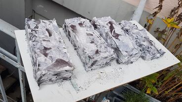 Briketts aus Thermopapier Galeriebild des Projekts Außerath