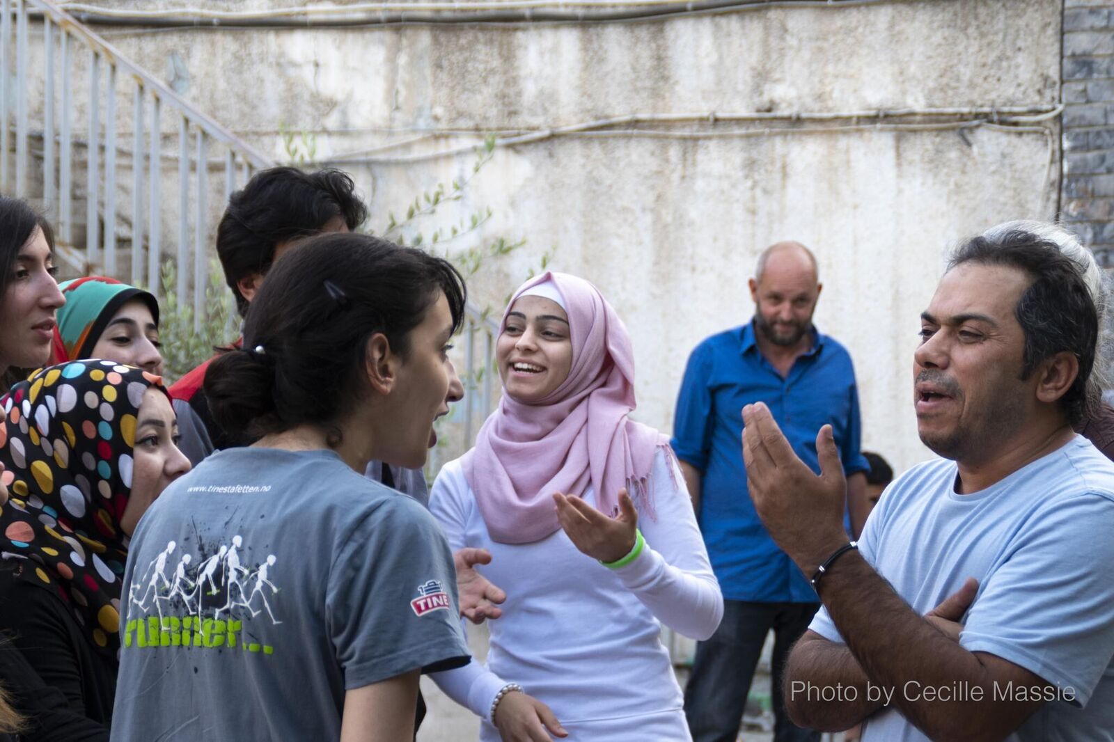 Syrien, Krieg, Flucht, Theateraufführung