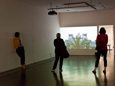 Sara Hoffmann, „Cherry Picking Paradise“; Ausstellungsparcours