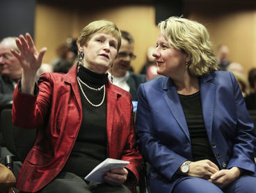 Ministerin und Ministerin a.D.: Svenja Schulze und Anke Brunn