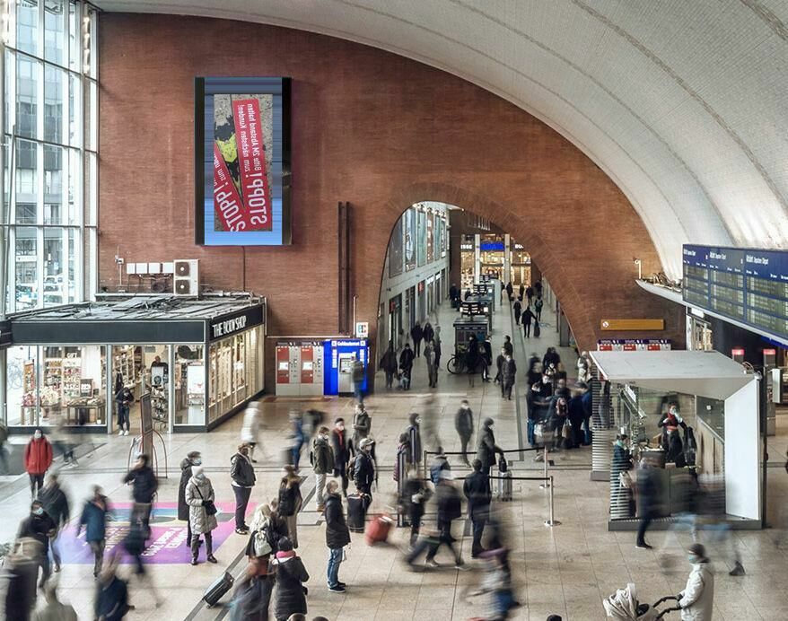 Galeriebild des Projekts Public Space Video im Hbf Köln