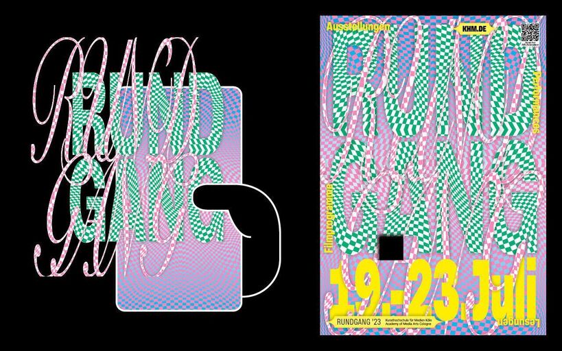 Titelbild des Projekts Augmented Reality (AR) Rundgang Plakat 2023