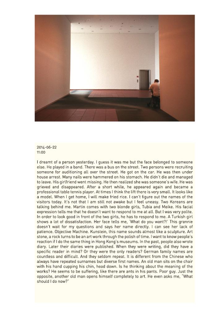 Galeriebild des Projekts Work Report for Museum Ludwig