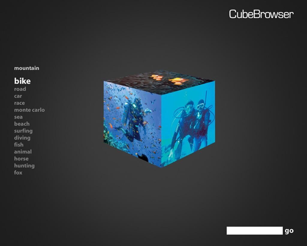 Titelbild des Projekts CubeBrowser