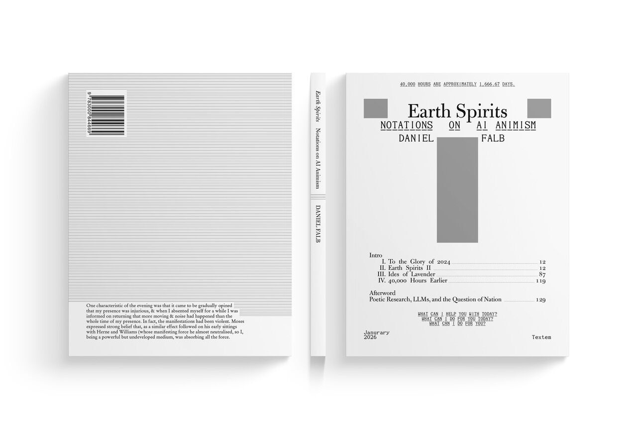 Earth Spirits, Buchcover