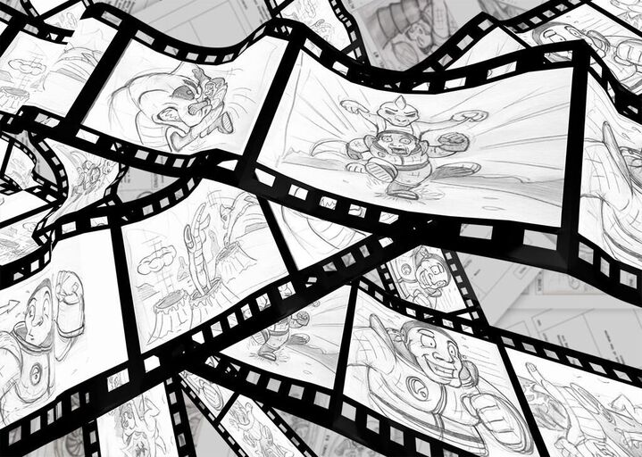 Titelbild des Projekts Vertontes Animatic „Spaceman Bob“