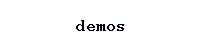 Demos: Snapshots, Online-Movies