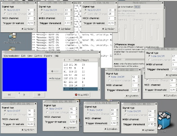 Screenshot of Wechselspieler GUI